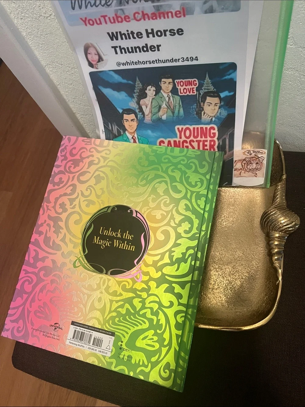 #1950** Wicked Color-Shift Hardcover Book